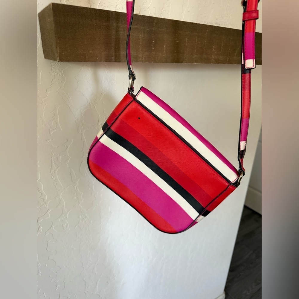 Kate Spade|Limited Edition Stacy Lauren Way Bonita Stripe Crossbody Bag•••As Is* - Picture 10 of 16